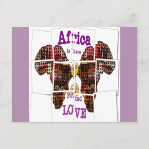 Briefkaart horizontale Sjabloon