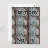 Briefkaart horizontale Sjabloon (Voorkant / Achterkant)