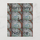 Briefkaart horizontale Sjabloon (Voorkant)