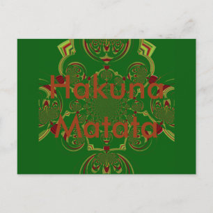 Briefkaart horizontale Sjabloon