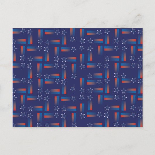 Briefkaart horizontale Sjabloon (Voorkant)