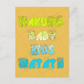 Briefkaart horizontale Sjabloon (Voorkant)