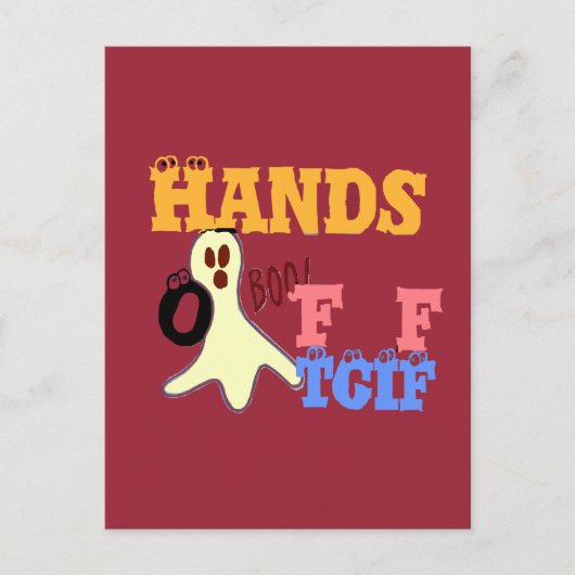 Briefkaart horizontale Sjabloon (Voorkant)