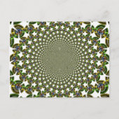 Briefkaart horizontale Sjabloon (Voorkant)