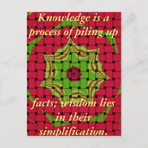 Briefkaart horizontale Sjabloon