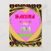 Briefkaart horizontale Sjabloon (Voorkant)