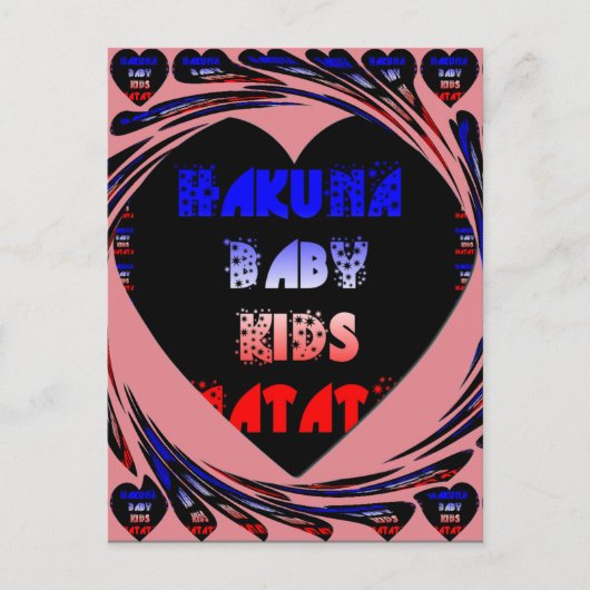 Briefkaart horizontale Sjabloon (Voorkant)