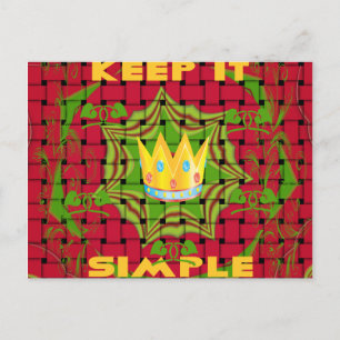 Briefkaart horizontale Sjabloon