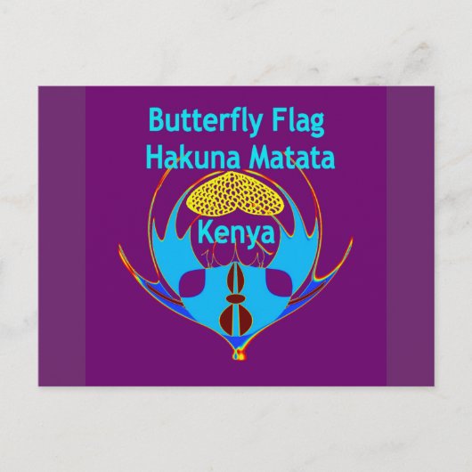 Briefkaart horizontale Sjabloon (Voorkant)