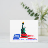 Briefkaart horizontale Sjabloon - Gepersonaliseerd (Staand voorkant)