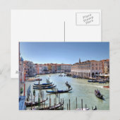 Briefkaart Hotel Sagrado, Venetië Italië (Voorkant / Achterkant)