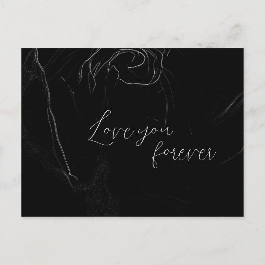 briefkaart "Hou van je voor altijd" (Voorkant)