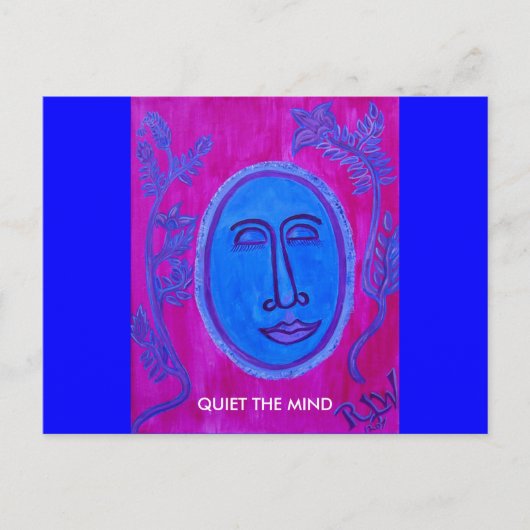 Briefkaart houdt de geest stil (Voorkant)