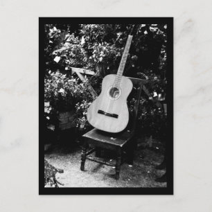 Briefkaart-houdt van de Kunst-Guitar Briefkaart