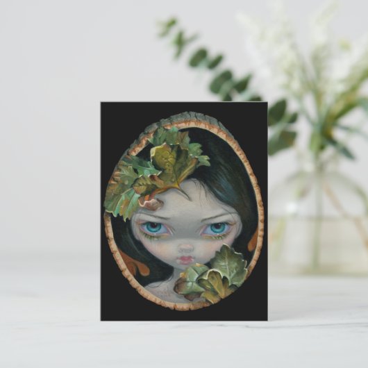 briefkaart "Hout Sprite 1" (Staand voorkant)