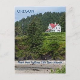 Briefkaart: Huis bij Hecata Head (Portrait) Briefkaart