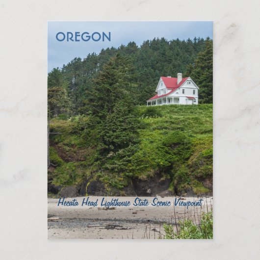 Briefkaart: Huis bij Hecata Head (Portrait) Briefkaart (Voorkant)