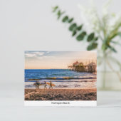 Briefkaart Huntington Beach Pier (Staand voorkant)