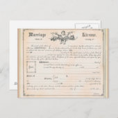 Briefkaart  huwelijksgoederenrecht (Voorkant / Achterkant)