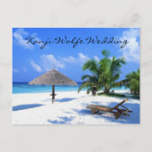 briefkaart huwelijksuitnodiging (Voorkant)