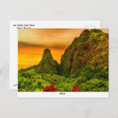 Briefkaart Iao Valley State Park (Voorkant / Achterkant)