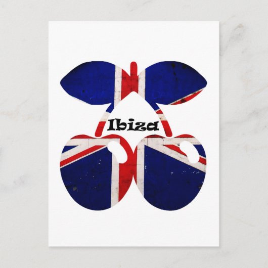 Briefkaart Ibiza Cherries (Voorkant)