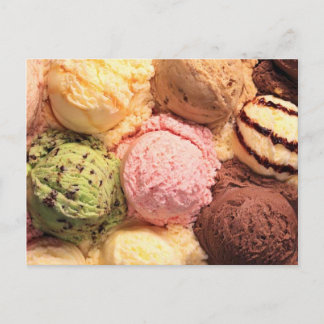 BRIEFKAART ICE CREAM SCOOPS