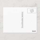 briefkaart "Iemand niet iets" (Achterkant)