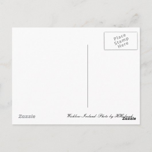 Briefkaart Ierland (Achterkant)