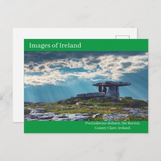 Briefkaart Ierland (Voorkant / Achterkant)