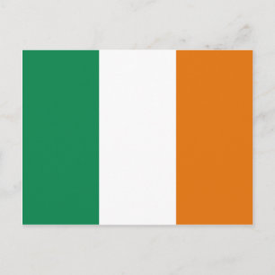 Briefkaart Ierland vlag