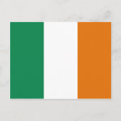 Briefkaart Ierland vlag (Voorkant)