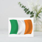 Briefkaart Ierland vlag (Staand voorkant)