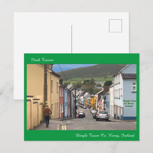 Briefkaart Iers (Voorkant / Achterkant)