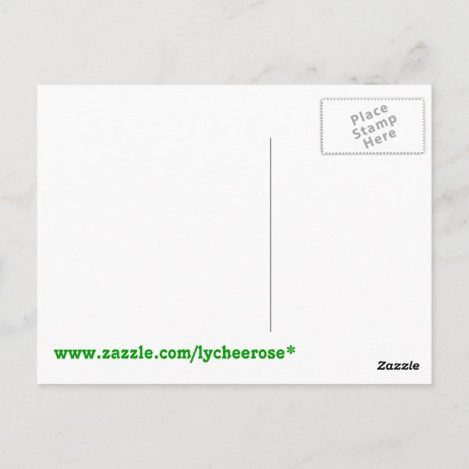 Briefkaart Iers gebed (Achterkant)