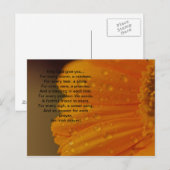 Briefkaart Iers gebed (Voorkant / Achterkant)