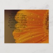 Briefkaart Iers gebed (Voorkant)