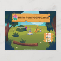 BRIEFKAART IGGPPCamp Greetings