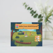BRIEFKAART IGGPPCamp Greetings (Staand voorkant)