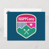 BRIEFKAART IGGPPCamp logo (Voorkant / Achterkant)