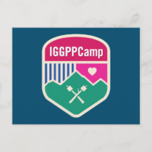 BRIEFKAART IGGPPCamp logo