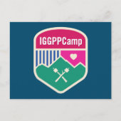 BRIEFKAART IGGPPCamp logo (Voorkant)