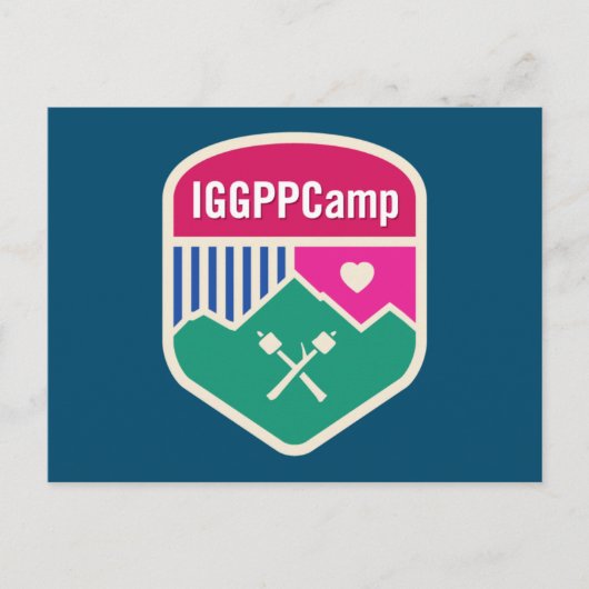 BRIEFKAART IGGPPCamp logo (Voorkant)