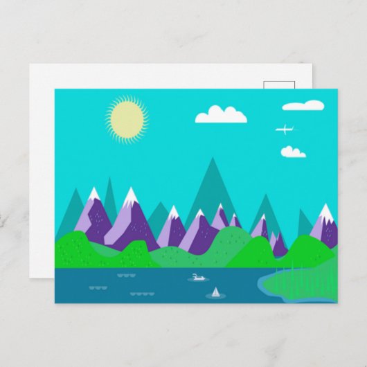 Briefkaart IJsktop (Voorkant / Achterkant)