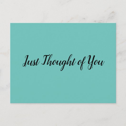 Briefkaart: Ik ben je aan het juichen! Briefkaart (Voorkant)