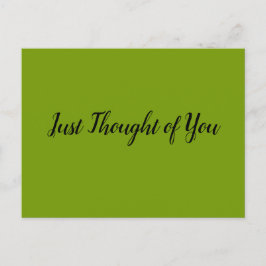 Briefkaart - Ik dacht: Hernieuwen.