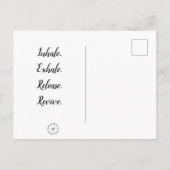 Briefkaart - Ik dacht: Hernieuwen. (Achterkant)