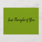 Briefkaart - Ik dacht: Hernieuwen. (Voorkant)