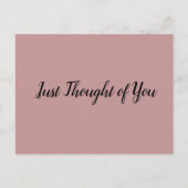 Briefkaart - Ik denk: Morgen is een nieuwe dag. (Voorkant)