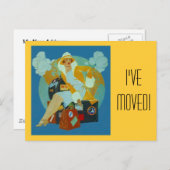 Briefkaart  Ik heb bagage verpakt (Voorkant / Achterkant)